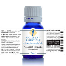 Load image into Gallery viewer, Buckley &amp; Phillips Gumleaf Essential Oil Pure - Clary Sage (Salvia sclarea)
