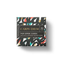 Load image into Gallery viewer, Inspirational Pop-open Thoughtfulls Cards - Carpe Diem

