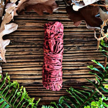 Load image into Gallery viewer, USA White Sage Smudge Stick - Dragon Blood
