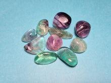 Load image into Gallery viewer, Rainbow Fluorite Tumbled Crystal Gem Stone
