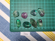 Load image into Gallery viewer, Rainbow Fluorite Tumbled Crystal Gem Stone

