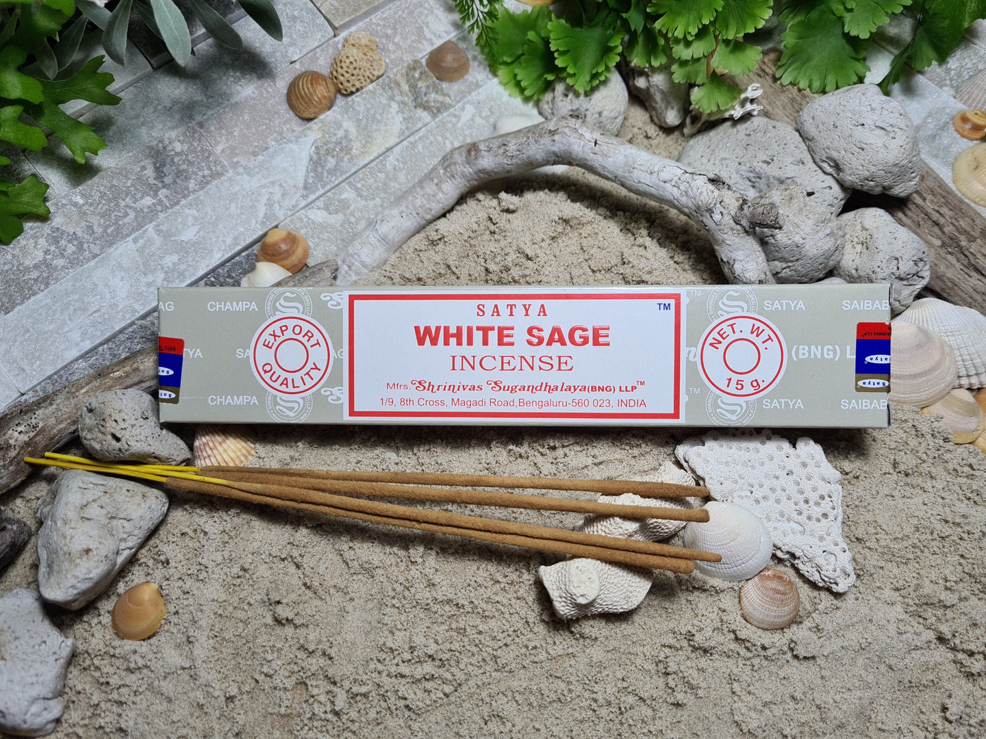 Satya Premium Incense - White Sage