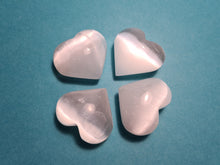 Load image into Gallery viewer, Selenite Crystal Gem Stone Heart
