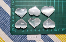 Load image into Gallery viewer, Selenite Crystal Gem Stone Heart
