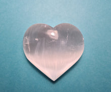 Load image into Gallery viewer, Selenite Crystal Gem Stone Heart
