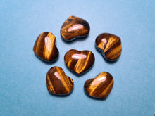 Load image into Gallery viewer, Tiger Eye Crystal Gem Stone Heart

